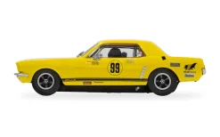 Scalextric Slot Car - Ford Mustang - Rassler Racing - Masters Historic 2024