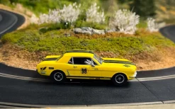 Scalextric Slot Car - Ford Mustang - Rassler Racing - Masters Historic 2024
