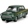 Scalextric Slot Car - Ford Lotus Cortina - Jordan & Dickenson - Goodwood 2023