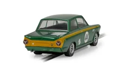 Scalextric Slot Car - Ford Lotus Cortina - Jordan & Dickenson - Goodwood 2023