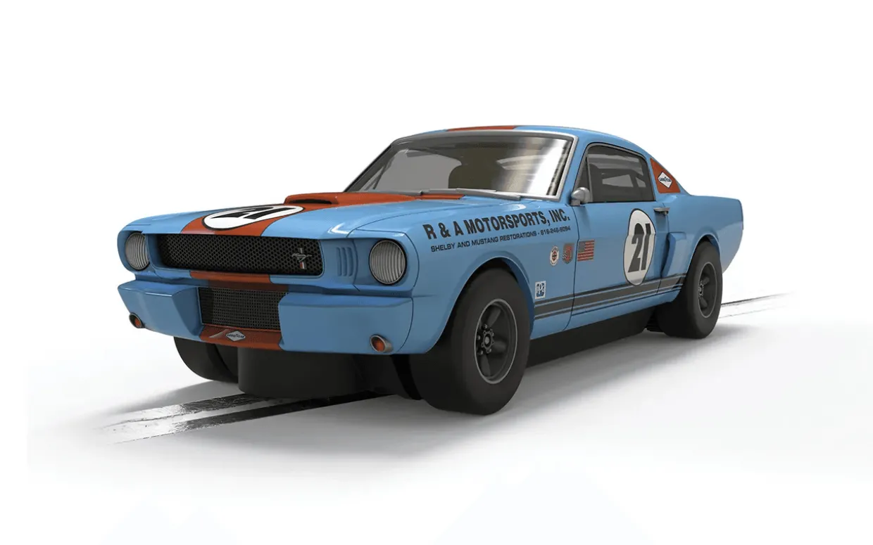 Scalextric Slot Car - Shelby Mustang GT350 – Gulf Edition