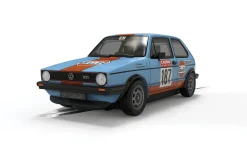 Scalextric Slot Car - Volkswagen Golf Mk.1 GTI - Gulf Edition