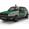 Scalextric Slot Car - Volkswagen Golf Mk.1 - Polizei Edition