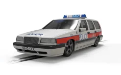 Scalextric Slot Car - Volvo 850 Estate - Police Edition