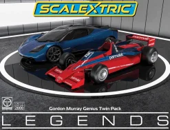 Scalextric Slot Car Set - GMA T.50 & Brabham BT46B - Gordon Murray - Double Car Pack