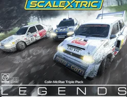 Scalextric Slot Car Set - Colin McRae - Triple Car Pack