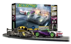 Scalextric Spark Plug Batman vs Joker Slot Car Set