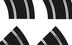 Scalextric Standard Straight and R2 Curve Track Extension Pack