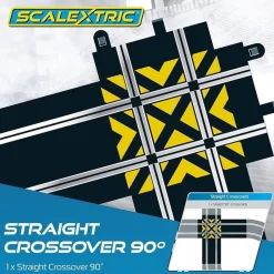 Scalextric Straight Crossover 90'