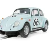 Scalextric Volkswagen Beetle - Blue 66 Slot Car