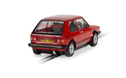 Scalextric Volkswagen Golf GTI - Red Slot Car