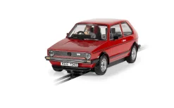 Scalextric Volkswagen Golf GTI - Red Slot Car