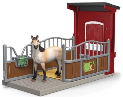 Schleich Farm World Pony Box with Mustang Mare
