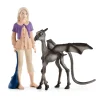 Schleich Wizarding World Luna Lovegood & Baby Thestral