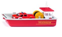Siku 1/50 Fire Brigade Working Boat Diecast Model