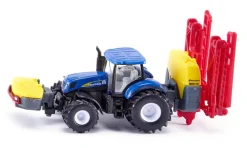 Siku 1/87 New Holland Tractor Crop Sprayer Diecast Model