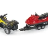 Siku 1/50 Quad with Jet Ski Diecast Model