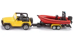 Siku Jeep with Boat