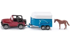 Siku Jeep with Horse Trailer