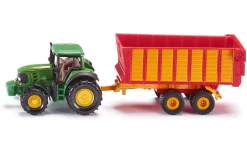Siku John Deere with Silage Trailer