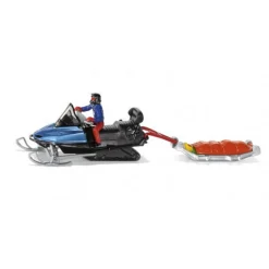 Siku SnowMobile with Rescue Sledge