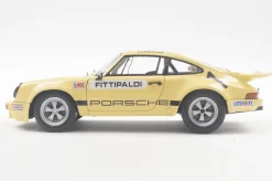 Solido 1/18 Porsche 911 Iroc Yellow #1 Fitiipaldi 1974