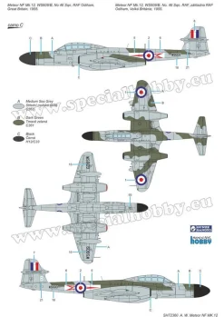 Special Hobby 1/72 Armstrong Whitworth Meteor NF Mk.12 Model Kit