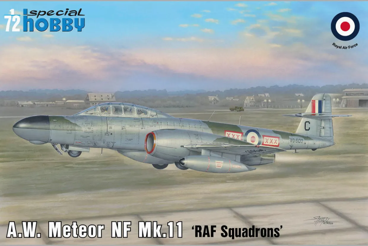 Special Hobby 1/72 A.W. Meteor NF Mk.11 RAF Squadrons Model Kit