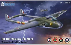 Special Hobby 1/72 de Havilland DH.100 Vampire FB.Mk.9 Tropicalised Fighter-Bomber Model Kit