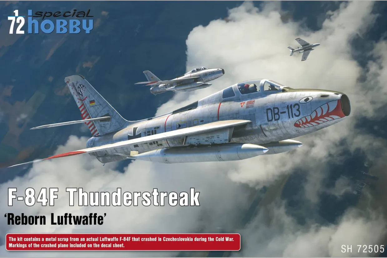 Special Hobby 1/72 Republic F-84F Thunderstreak 'Reborn Luftwaffe'