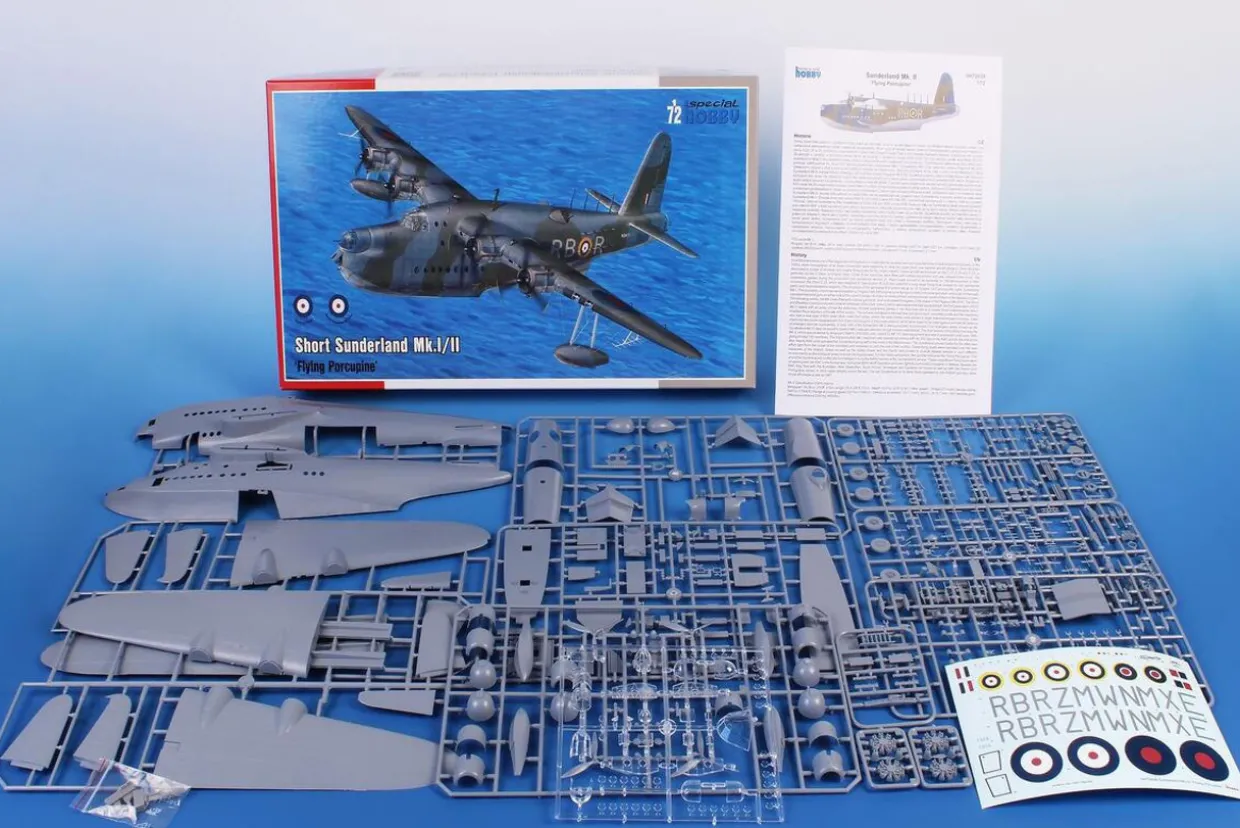 Special Hobby 1/72 Short Sunderland Mk.I/II The Flying Porcupine Model kit