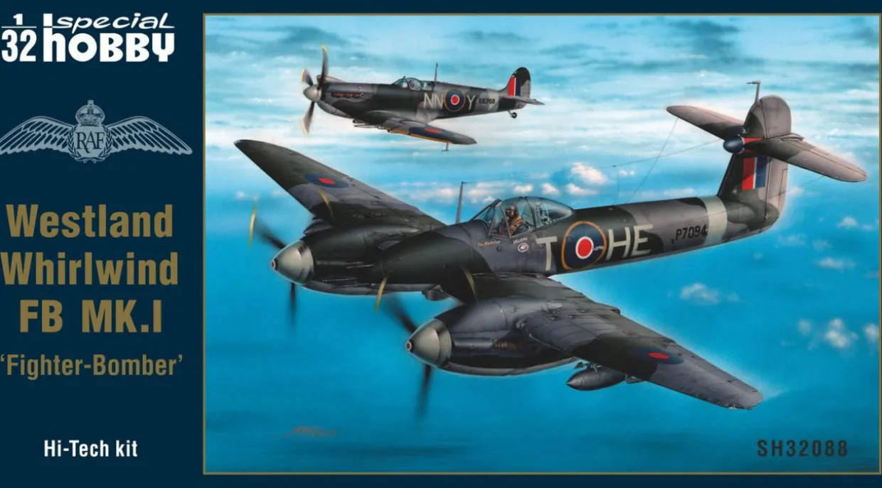 Special Hobby 1/32 Westland Whirlwind FB Mk.I 'Fighter-Bomber' Hi-Tech Model Kit