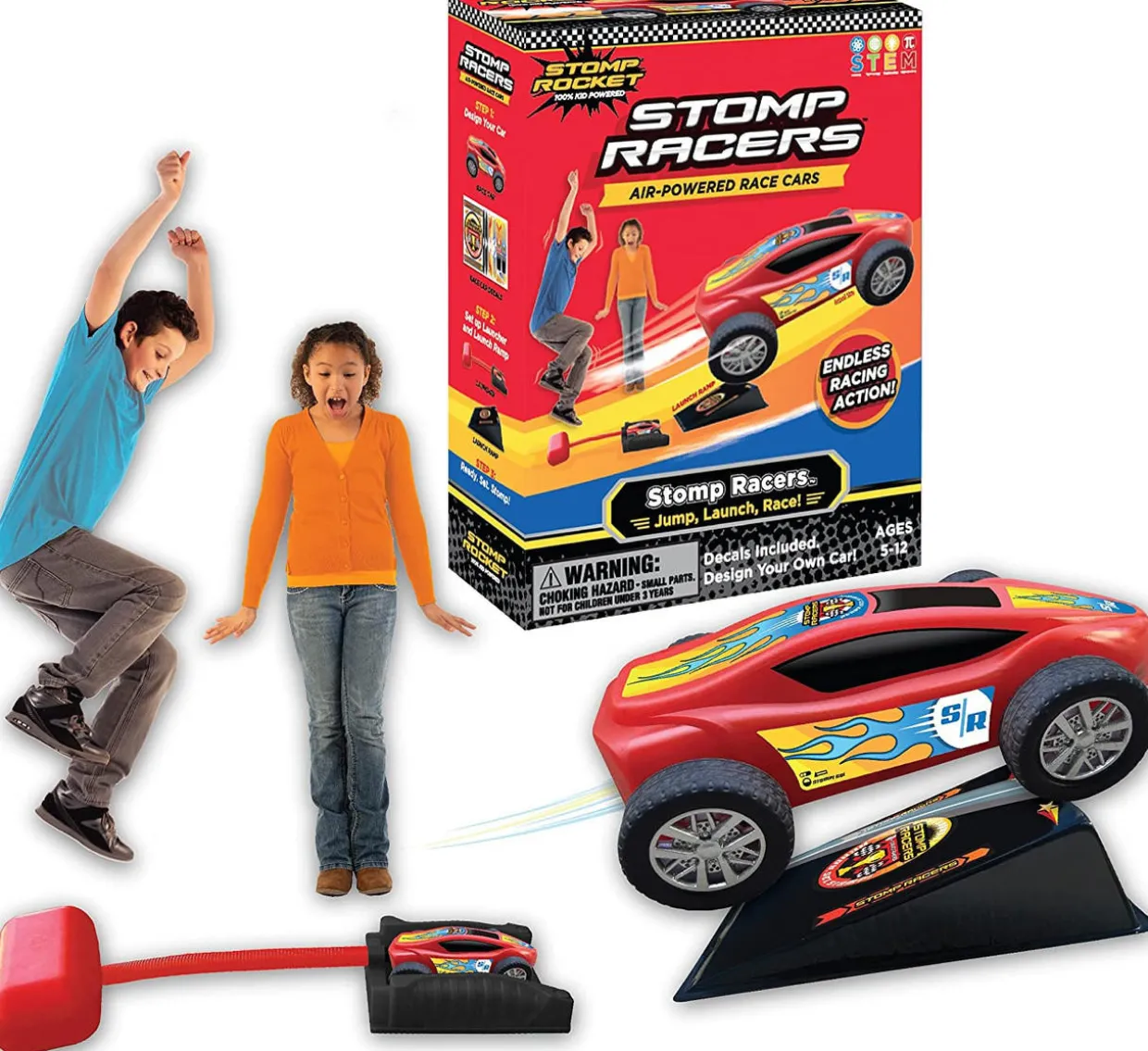Stomp Rocket Stomp Racer