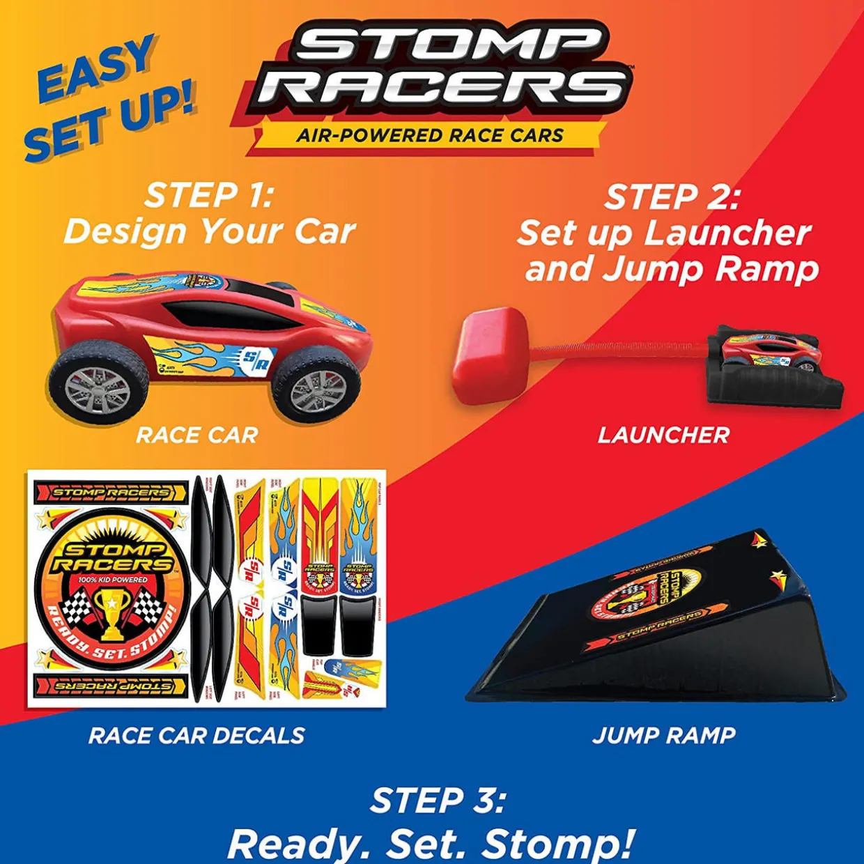 Stomp Rocket Stomp Racer