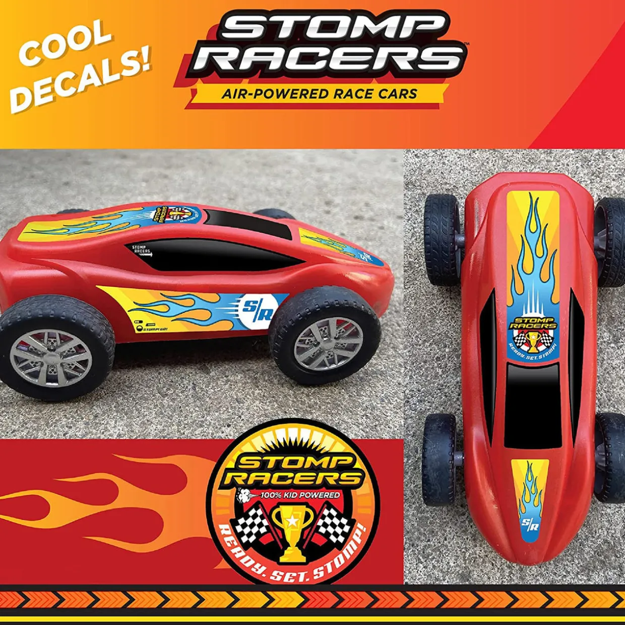 Stomp Rocket Stomp Racer