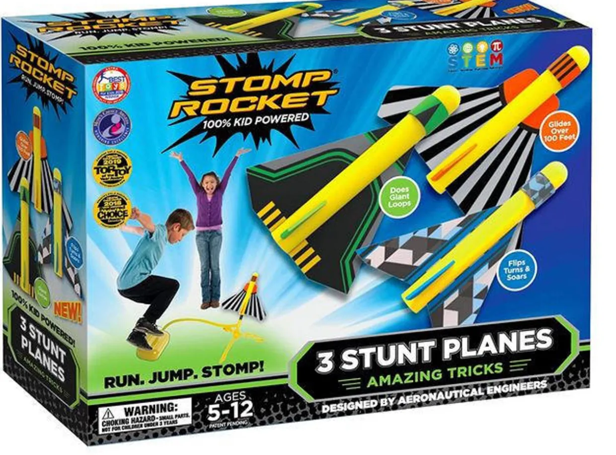 Stomp Rocket Stunt Planes