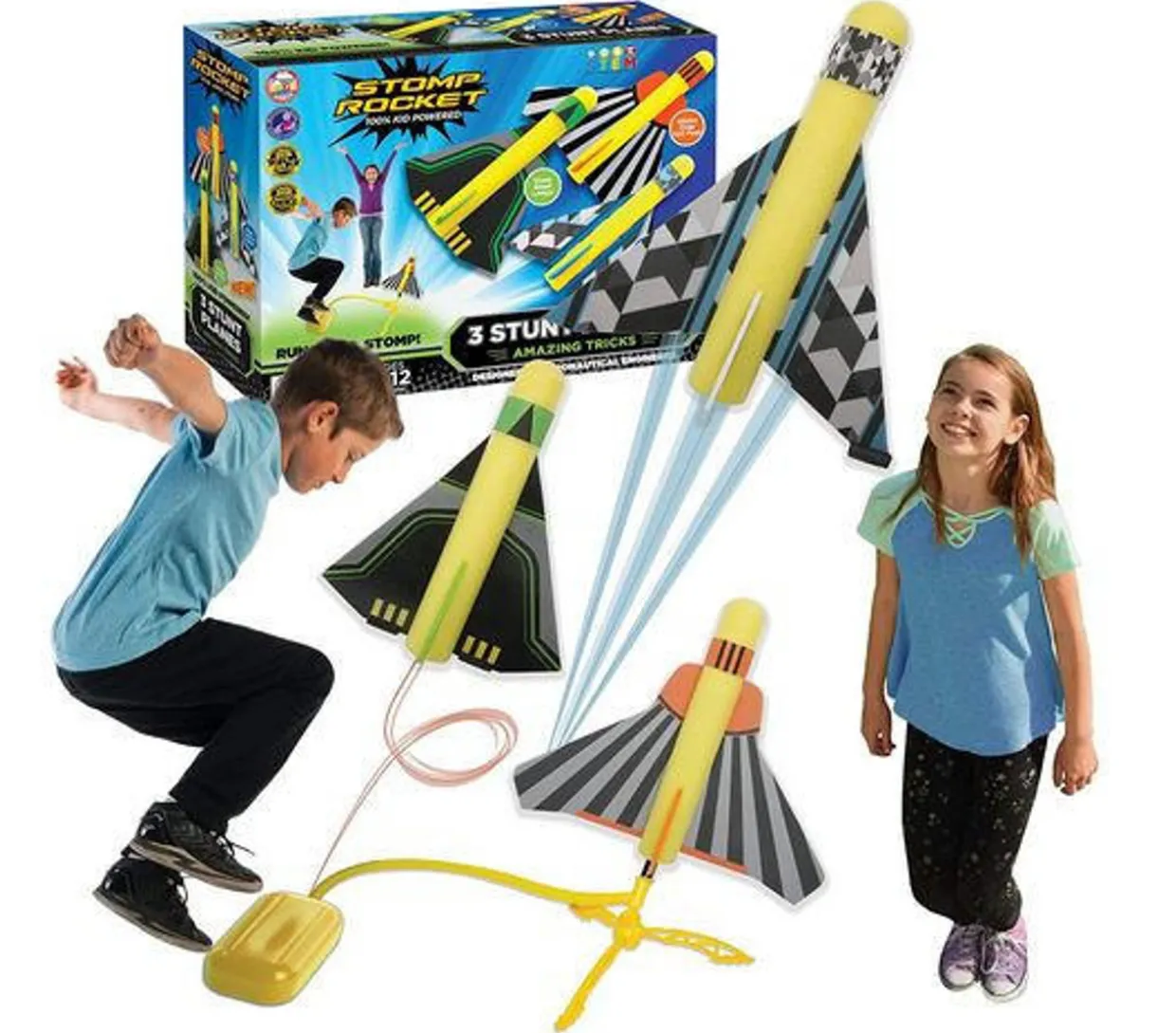 Stomp Rocket Stunt Planes