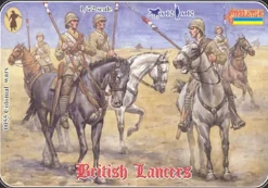 Strelets 1/72 Boer War British Lancers