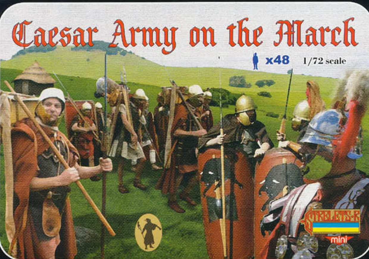 Strelets 1/72 Caesar's Roman Army on the March