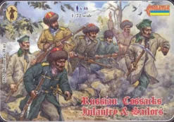 Strelets 1/72 Crimean Russian Cossack Infantry and Sailors