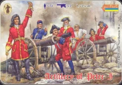 Strelets 1/72 Great Northern War Russian Artillery of Peter I