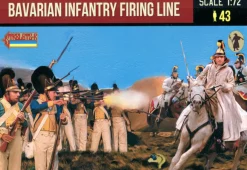 Strelets 1/72 Napoleonic Bavarian Infantry Firing Line