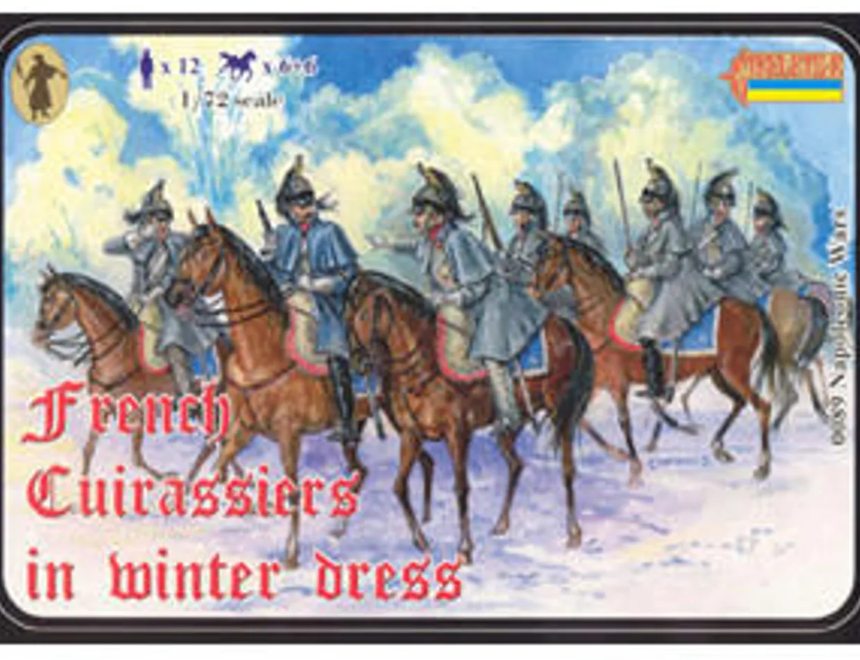 Strelets 1/72 Napoleonic French Cuirassiers Winter