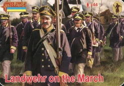 Strelets 1/72 Napoleonic Prussian Landwehr on the March