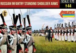 Strelets 1/72 Napoleonic Russian Infantry Standing Shoulder Arms