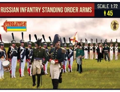 Strelets 1/72 Napoleonic Russian Infantry Standing Order Arms