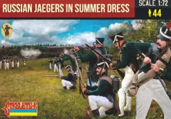 Strelets 1/72 Napoleonic Russian Jaegers in Summer Dress