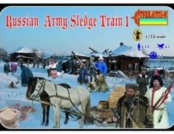Strelets 1/72 Napoleonic Russian Army Sledge Train 1