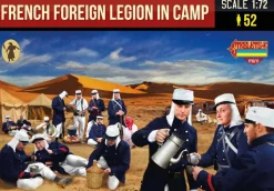 Strelets 1/72 Rif War French Foreign Legion in Camp