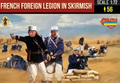 Strelets 1/72 Rif War French Foreign Legion in Skirmish